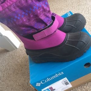 Columbia YOUTH Powderbug Plus II Print Sz6